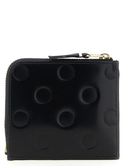 Comme Des Garçons 'polka Dots Embossed' Wallet