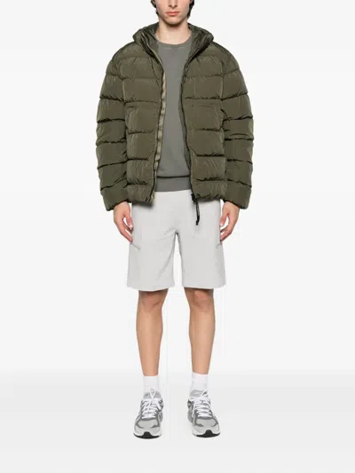 C.p. Company Hooded Botito Down Jacket In Green