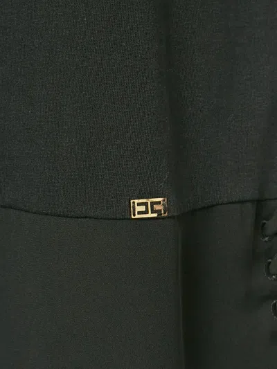 Pre-owned Elisabetta Franchi Laced-detail Top