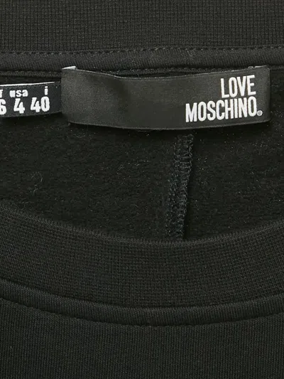 Pre-owned Moschino Envelope-pocket Dress In Black