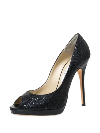 Pre-owned Jimmy Choo 125mm Leather Heeled Pumps