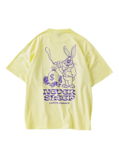 Manastash Citee Cotton Tee In Gold