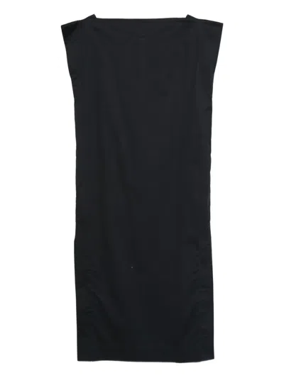 Pre-owned Vivienne Westwood 2017 Cap-sleeves Sheath Dress In Blue