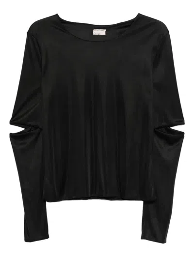 Pre-owned Helmut Lang 1990s Split-sleeve Blouse