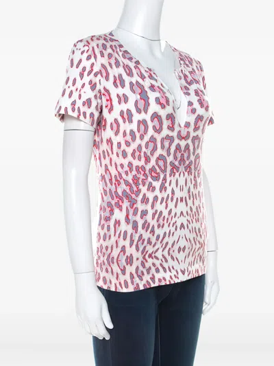 Pre-owned Just Cavalli Vintage Animal-print T-shirt