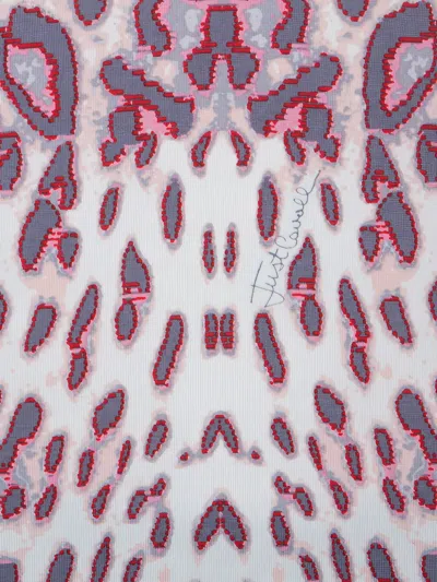 Pre-owned Just Cavalli Vintage Animal-print T-shirt