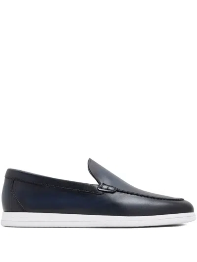 Magnanni Leather Slip-on Loafers