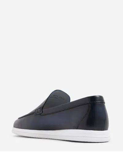 Magnanni Leather Slip-on Loafers