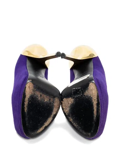 Pre-owned Giuseppe Zanotti Vintage  160mm Nana Peep-toe Pumps