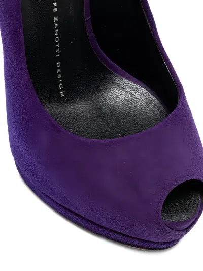 Pre-owned Giuseppe Zanotti Vintage  160mm Nana Peep-toe Pumps