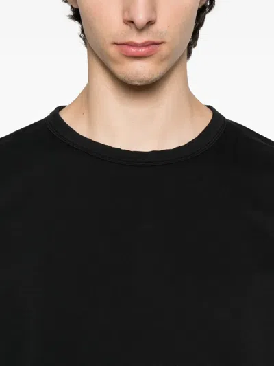 C.p. Company C.p.company Logo Cotton Crewneck Sweatshirt In Black