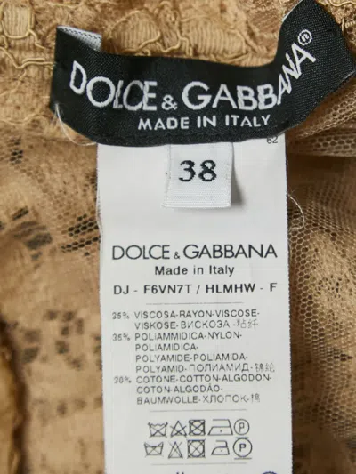 Pre-owned Dolce & Gabbana Sleeveless Lace Jumpsuit