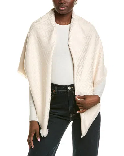 Fendi Dnu Inv  Ff Wool-blend Shawl