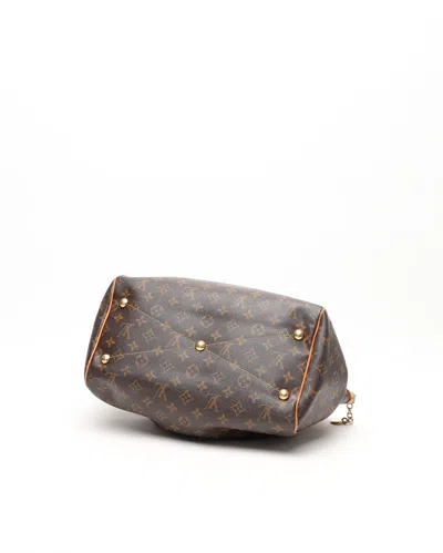 Pre-owned Louis Vuitton Monogram Tivoli Gm Bag In Brown