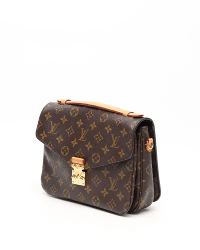 Pre-owned Louis Vuitton Monogram Pochette Metis Bag