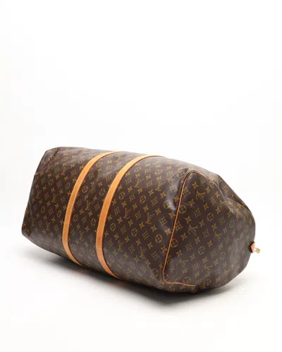 Pre-owned Louis Vuitton Monogram Keepall 60 Weekend Bag