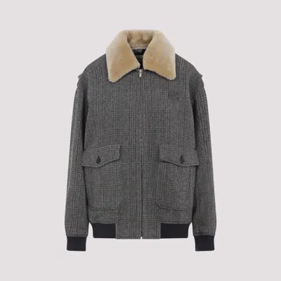 Miu Miu Grey Wool Jacket