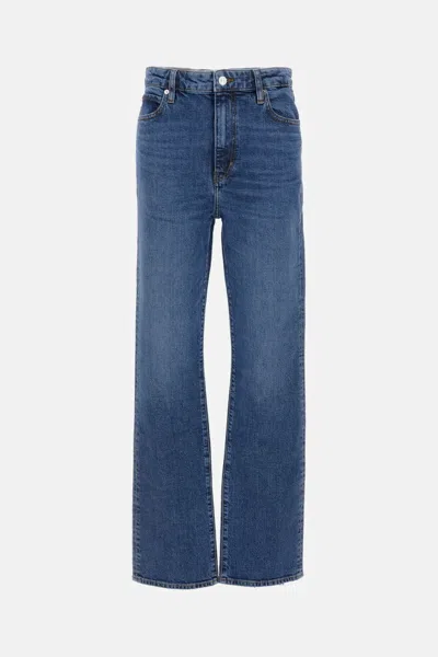 Frame Dark Blue Wide Leg Jeans