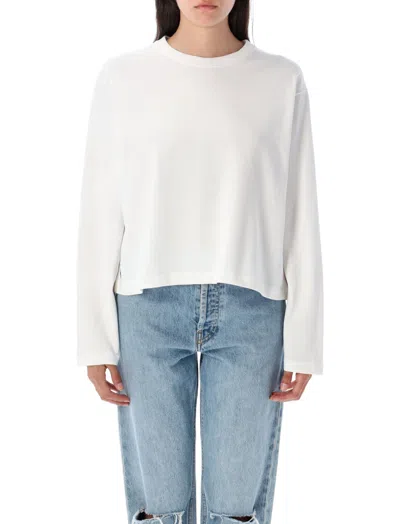 Ralph Lauren White Cotton T-shirt In White