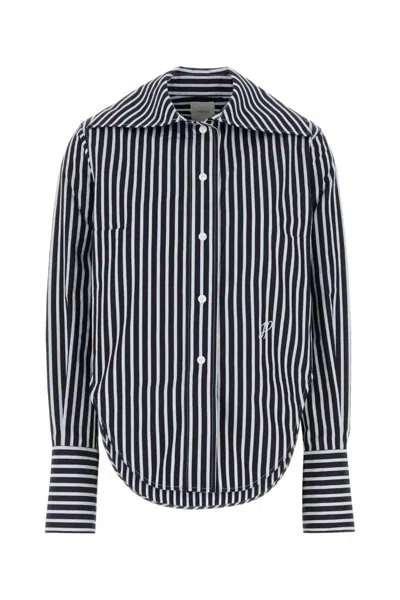 Patou Navy Blue Stripe Shirt