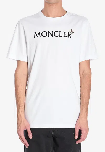 Moncler T-shirt With Flocked Logo