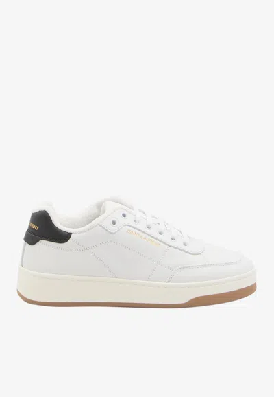 Saint Laurent Sl/61 Leather Low-top Sneakers