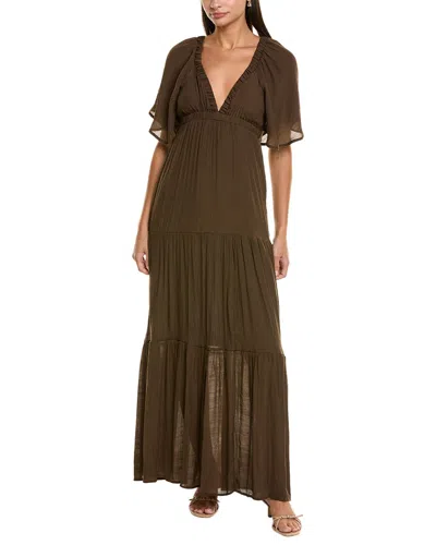 Maison Maar Maxi Dress In Brown