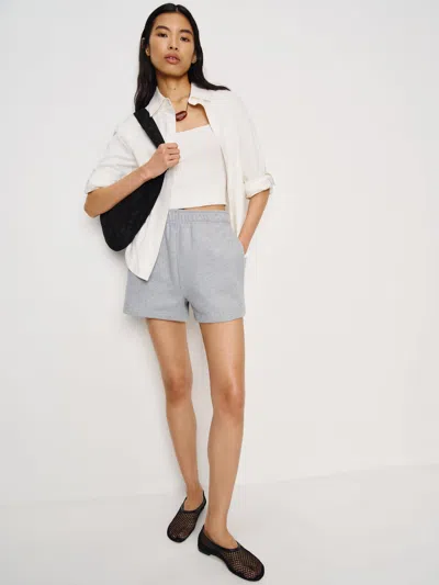 Reformation Leon Sweat Short In Gray