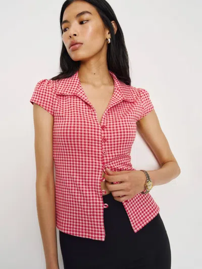 Reformation Haut En Maille Jenna