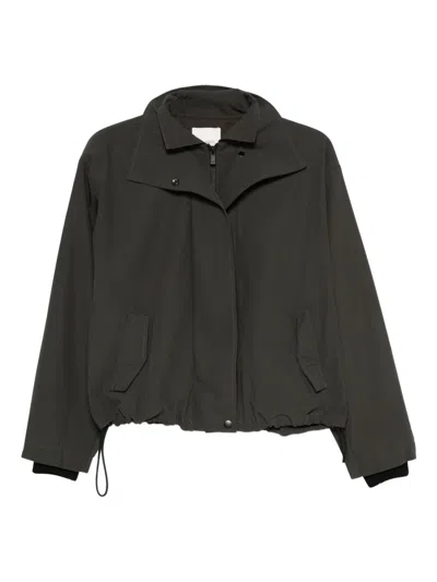 St Agni High-neck Bomber Jacket