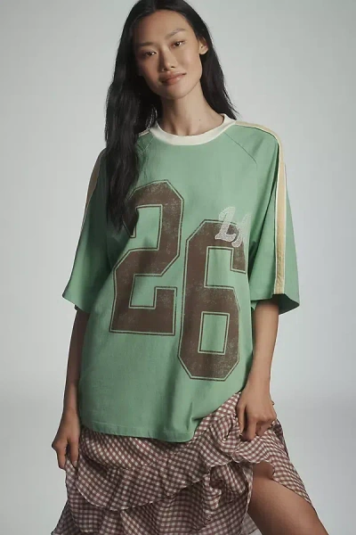 By Anthropologie Oversized Sporty Tee