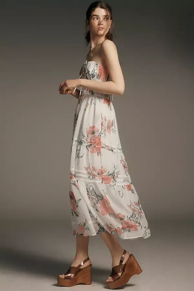 The Somerset Collection By Anthropologie The Somerset Strapless Midi Dress