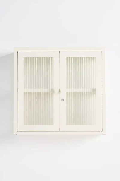 Mustard Made Kit Wall-mounted Metal Storage Cabinet In Neutral