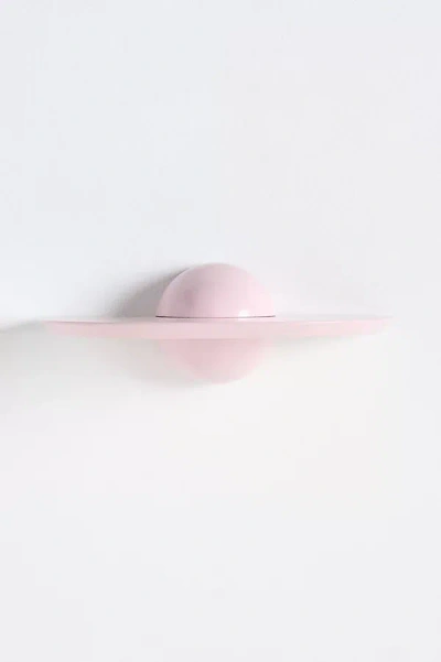 Anthropologie Bristol Lacquered Floating Shelf In Pink