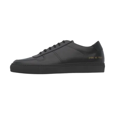 Common Projects Bball Low In Leather Sneakers