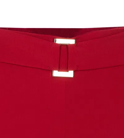 Patrizia Pepe Essential Pants In Red