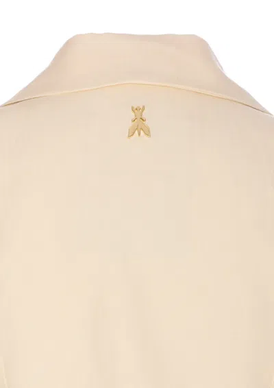 Patrizia Pepe Ivory Vest With Frontal Buttons Closure