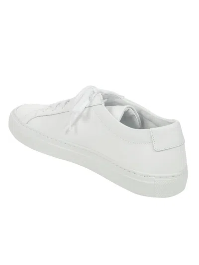Common Projects White Lace Up Sneakers