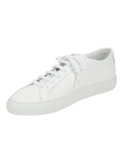 Common Projects White Lace Up Sneakers
