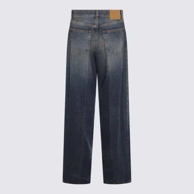 Haikure Bethany Oil Blue Denim Pants