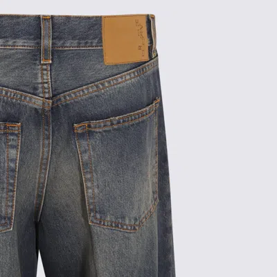 Haikure Bethany Oil Blue Denim Pants