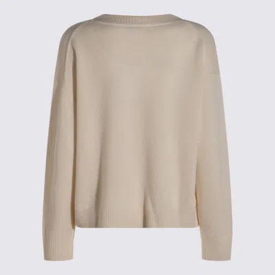 Anine Bing Cream Wool Knitwear In Pink