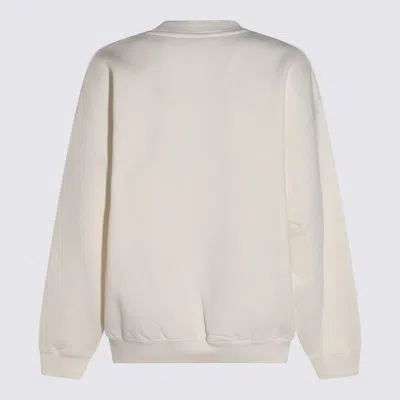 Anine Bing Jaci Sweatshirt Monogram In Ivory