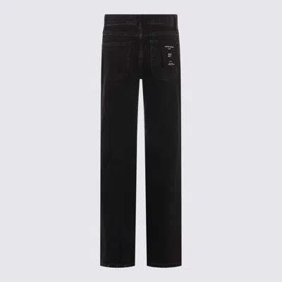 Anine Bing Logo-patch Wide-leg Jeans