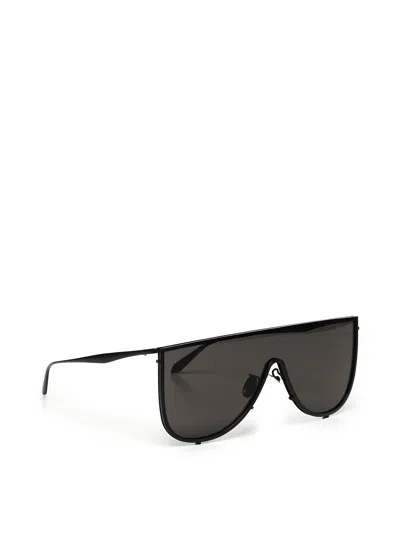 Alaïa Mask-framed Metal Sunglasses In Gray