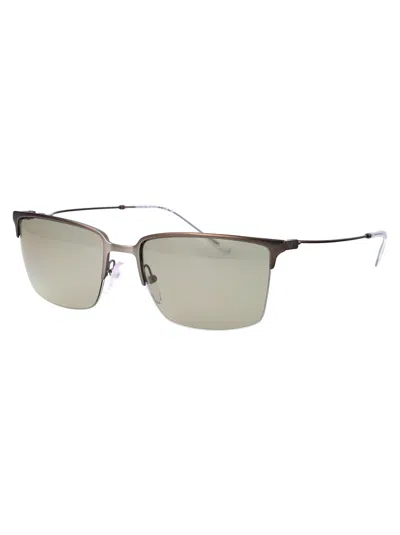 Emporio Armani 0ea2155 Sunglasses In Green
