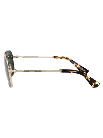 Burberry Eyewear 0be3159 Sunglasses In Green