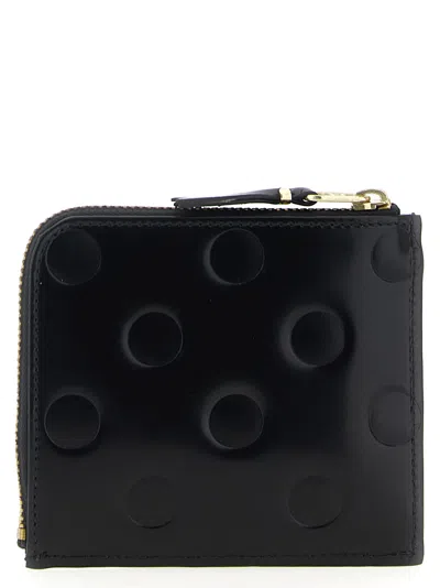 Comme Des Garçons Polka Dots Embossed Wallet