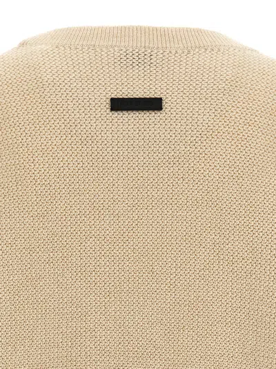 Fear Of God Wool Sweater Sweaters And Cardigans Beige In Neutral