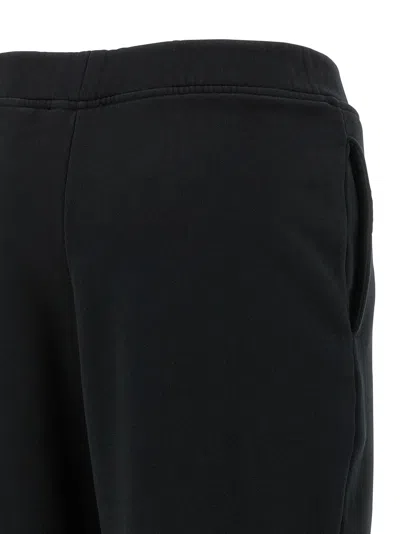Rotate Birger Christensen Wide Leg Lace-up Joggers With Side Pockets In Black